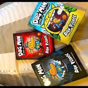 3 Dog Man books apart of a series